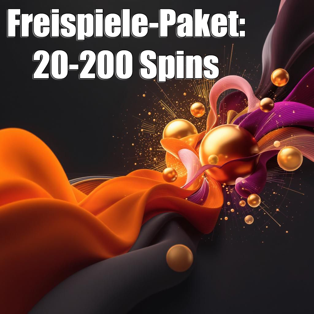 Freispiele-Paket: 20-200 Spins